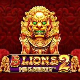 5 Lions Megaways 2 slot visual from Pragmatic Play available on lizarocasino.co.com