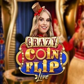 Play the Crazy Coin Flip slot by Evolution on Lizaro Casino