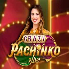 Crazy Pachinko by Evolution, showcased at lizarocasino.co.com – game logo