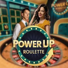 PowerUP Roulette logo by Pragmatic Play Lizaro Casino