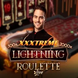 XXXtreme Lightning Roulette slot logo by Evolution at Lizaro Casino